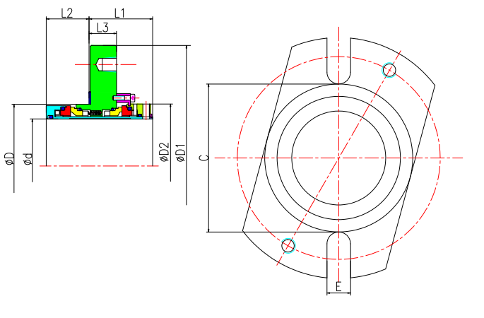 Double Cartridge Seals D51